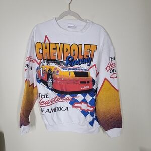 Vintage Chevrolet Racing Sweatshirt XL